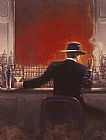 Unknown Artist Brent Lynch Cigar Bar painting